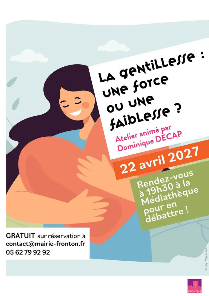 Illustration de l'événement : Atelier Philo | La gentillesse : une force ou une faiblesse ?