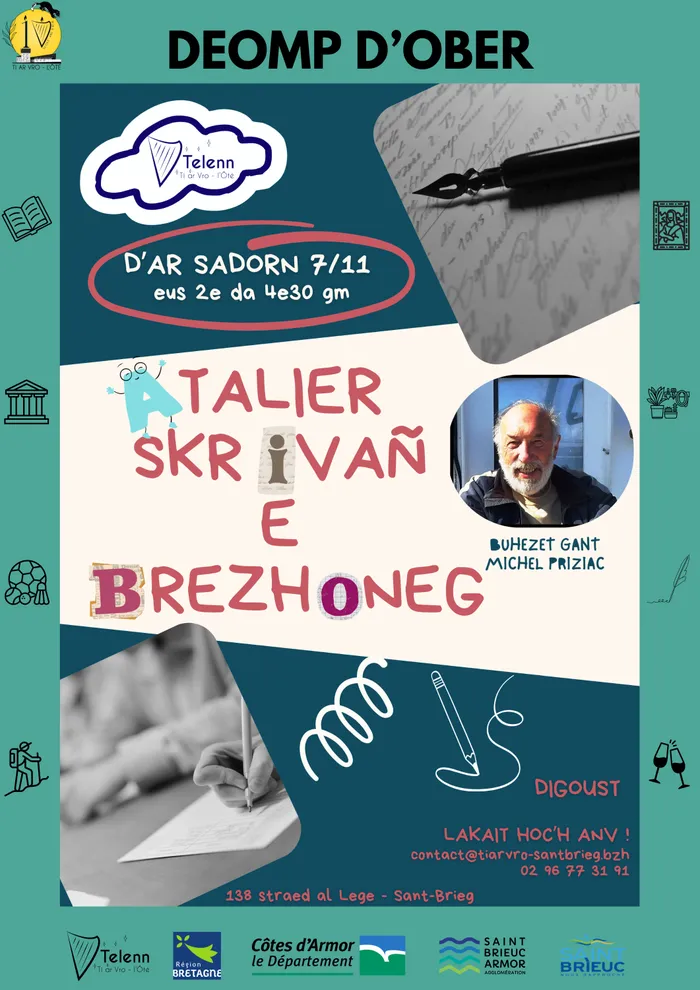 Illustration de l'événement : Atelier d'écriture en breton