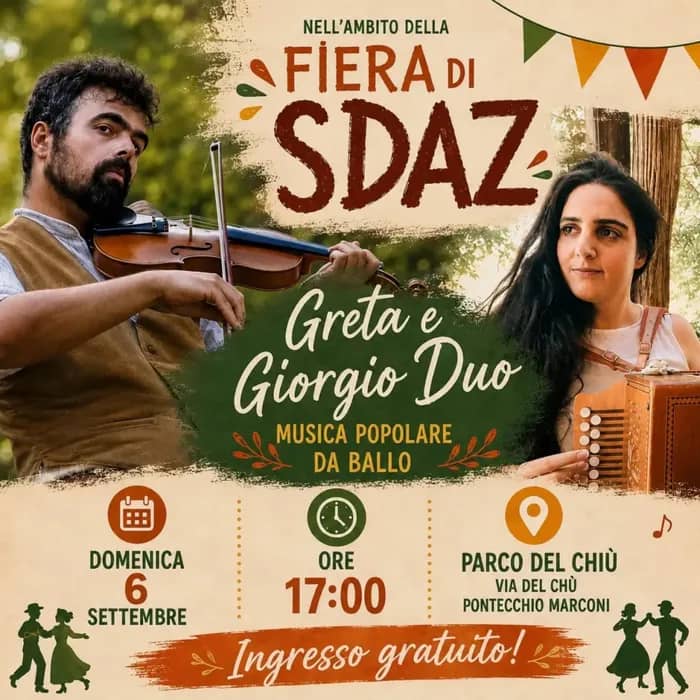 Illustration de l'événement : Greta e Giorgio Duo in concerto a ballo