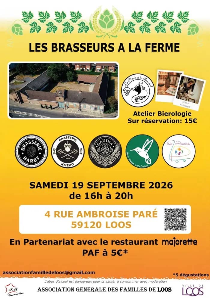 Illustration de l'événement : Les brasseurs à la ferme