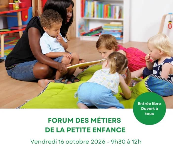 Illustration de l'événement : Forum des métiers de la petite enfance