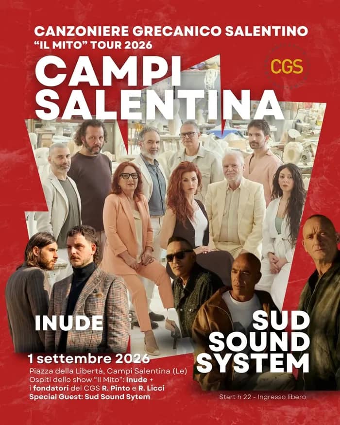 Illustration de l'événement : CGS e Sud Sound System Official