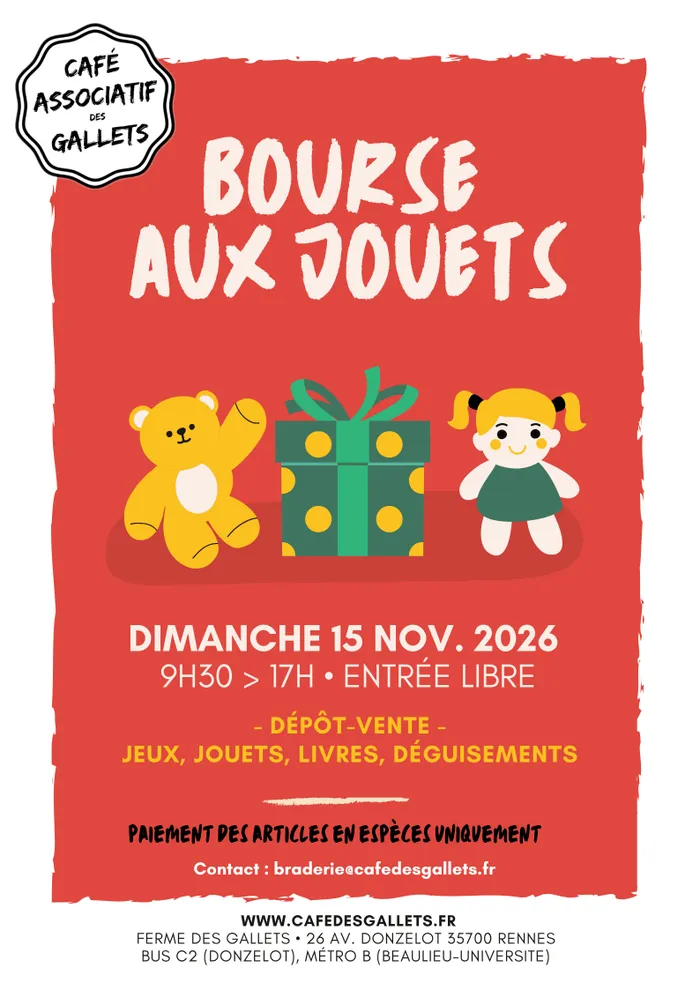 Illustration de l'événement : Bourse aux Jouets