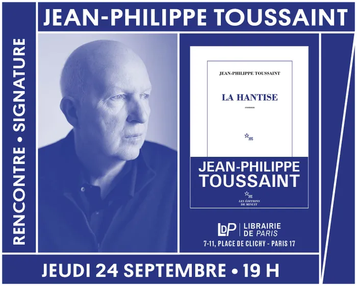Illustration de l'événement : Jean-Philippe Toussaint présente « La Hantise »
