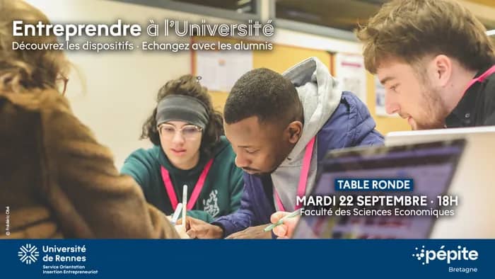 Illustration de l'événement : Entreprendre à l'Université