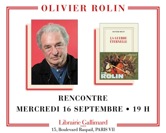 Illustration de l'événement : Olivier Rolin présente « La Guerre éternelle »