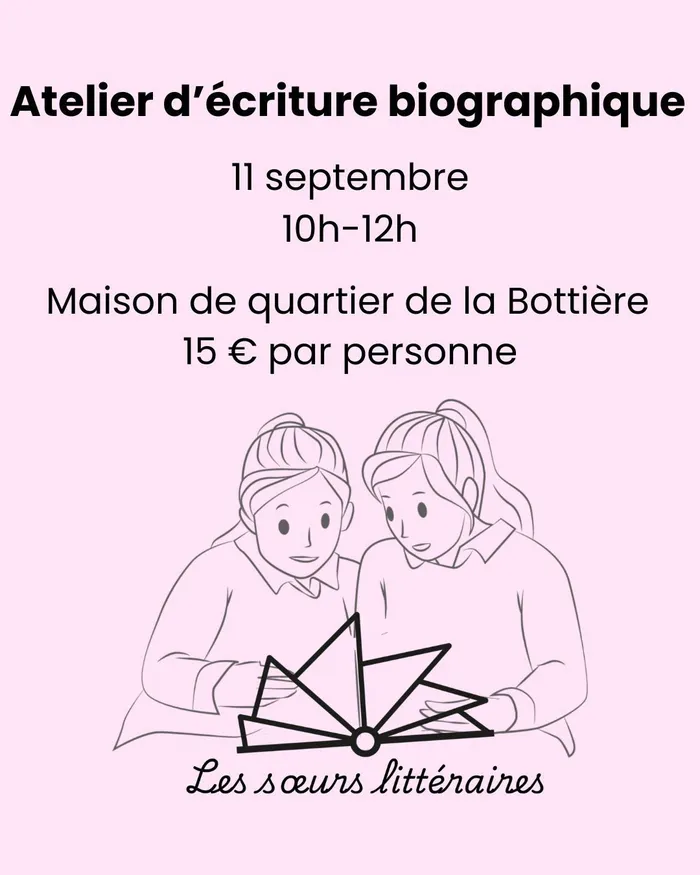 Illustration de l'événement : Atelier d'écriture biographique