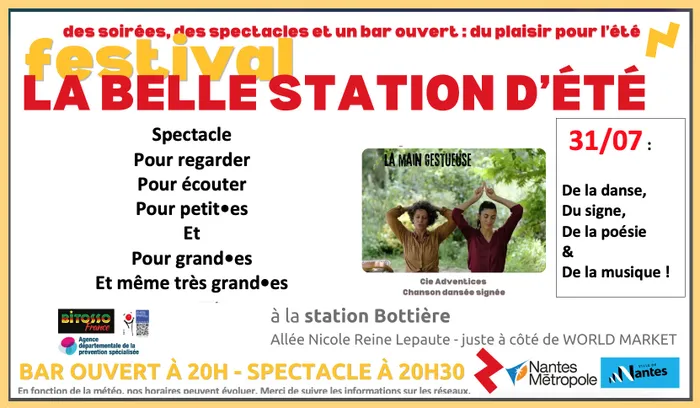 Illustration de l'événement : FESTIVAL LA BELLE STATION D'ÉTÉ - soirée 3