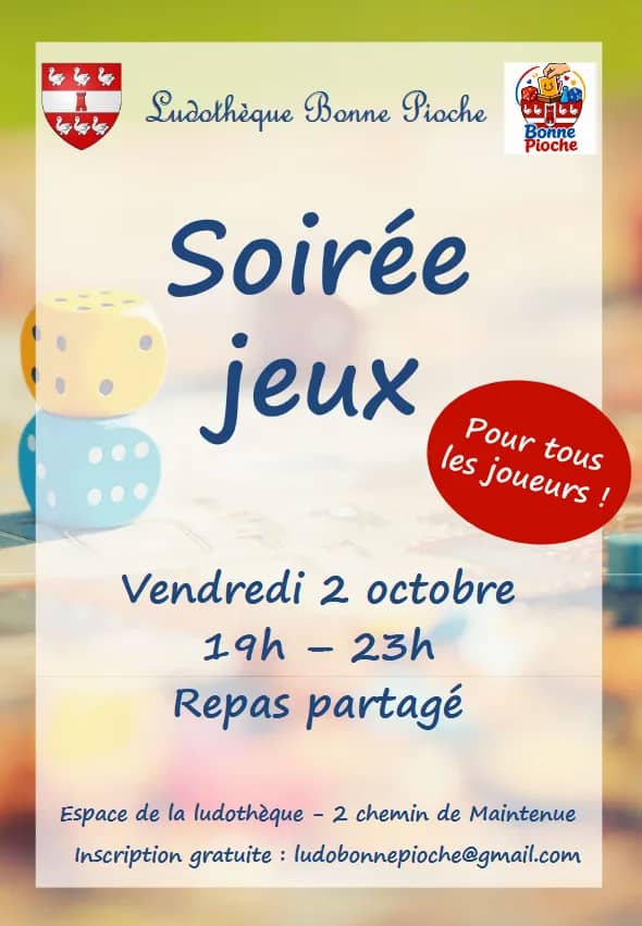 Illustration de l'événement : Soirée jeux