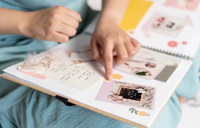 Illustration de l'événement : Atelier scrapbooking - Carnets de voyage