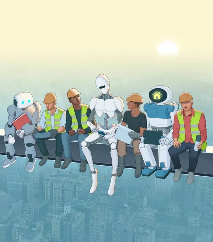 Illustration de l'événement : Exposition de dessins de presse sur l'IA Intelligence artificielle