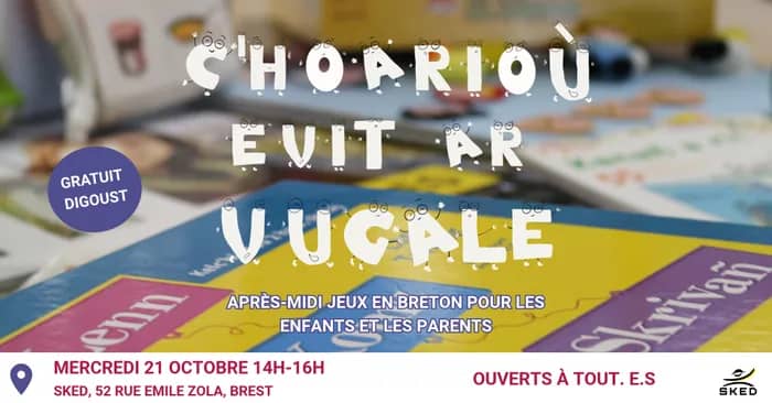 Illustration de l'événement : Jouer en breton avec ses enfants