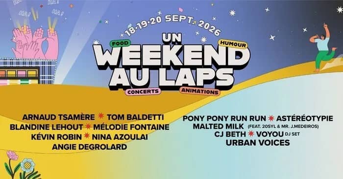 Illustration de l'événement : Un week-end au Laps - 3 jours de fête pour découvrir un nouveau lieu