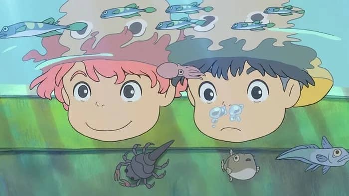 Illustration de l'événement : Ciné plein-air : « Ponyo sur la falaise »
