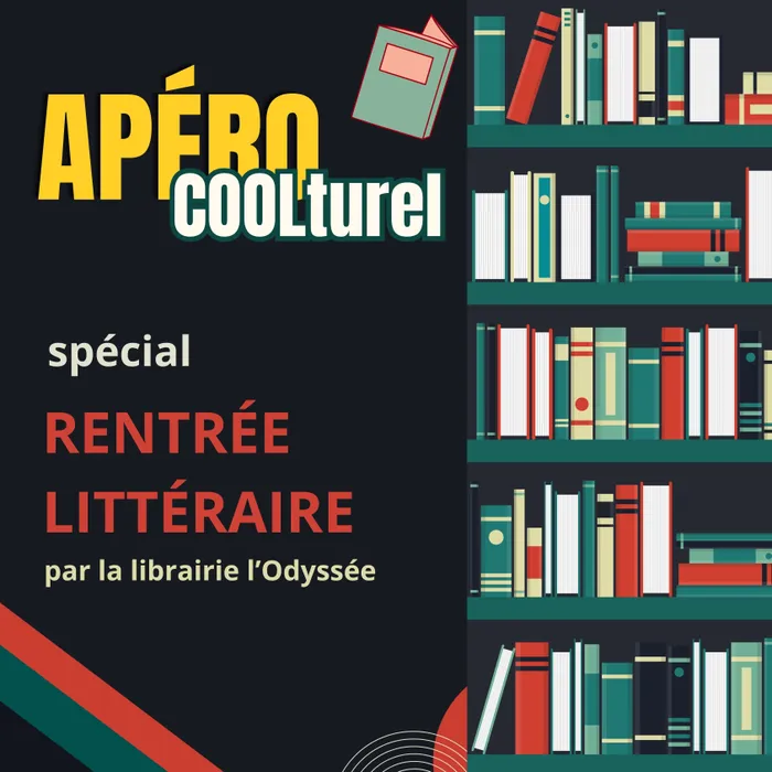 Illustration de l'événement : Apéro COOLturel : spécial rentrée littéraire