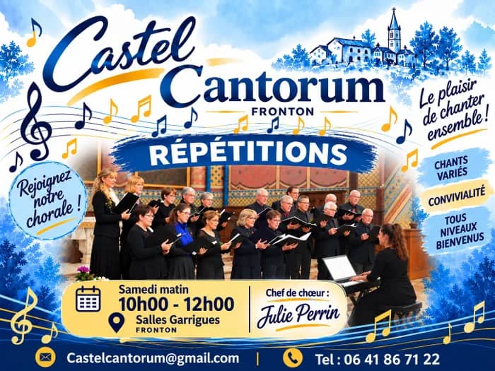 Illustration de l'événement : ' Activités de la chorale Castel Cantorum '