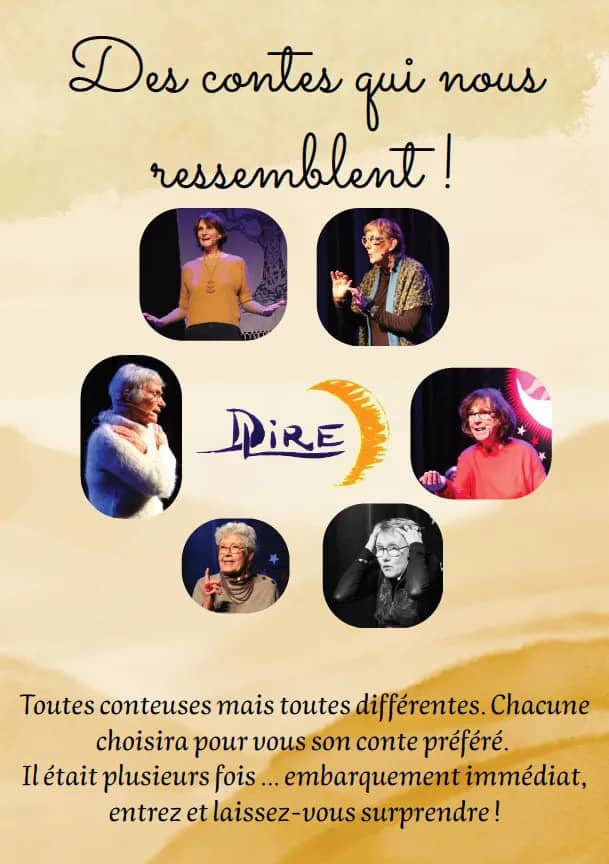 Illustration de l'événement : Des contes qui nous ressemblent par l'association Dire Lire