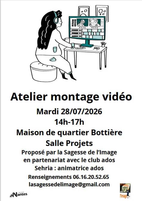 Illustration de l'événement : Stage Atelier Montage Vidéo