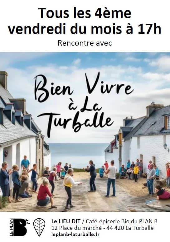 Illustration de l'événement : Après-midi : Rencontre avec Bien vivre à la Turballe