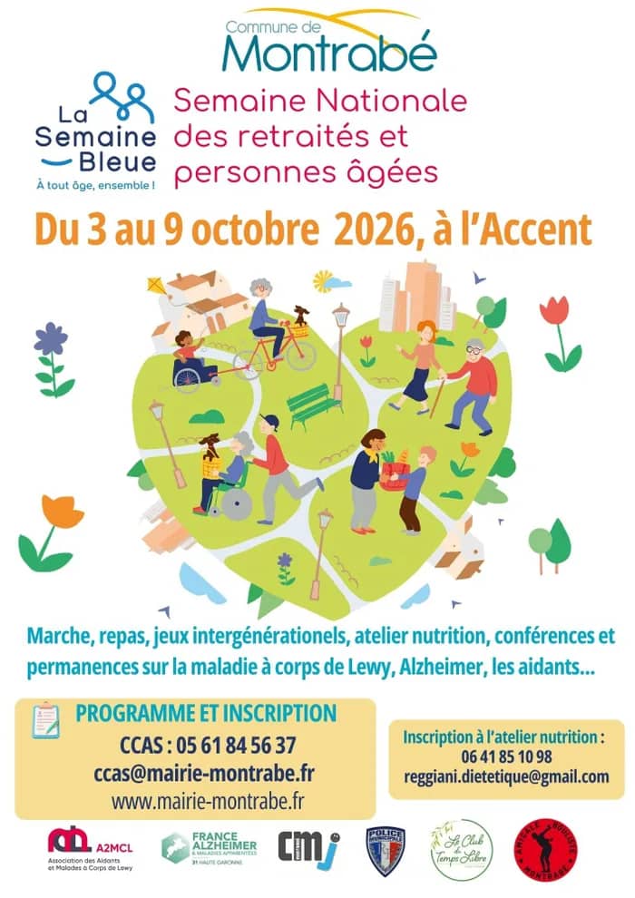 Illustration de l'événement : SEMAINE BLEUE pour les retraités, les personnes âgées et les aidants