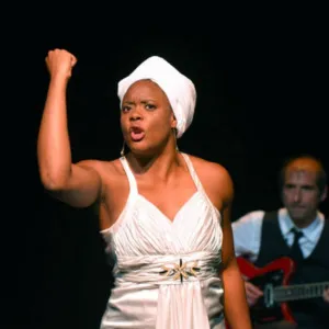 Illustration de l'événement : Portrait de Ludmilla en Nina Simone