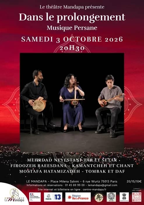 Illustration de l'événement : Dans le prolongement - Musique Persane