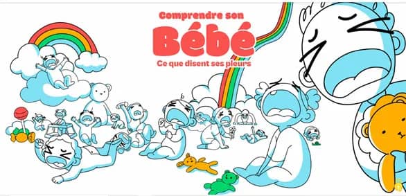 Illustration de l'événement : Que disent les pleurs des bébés ?