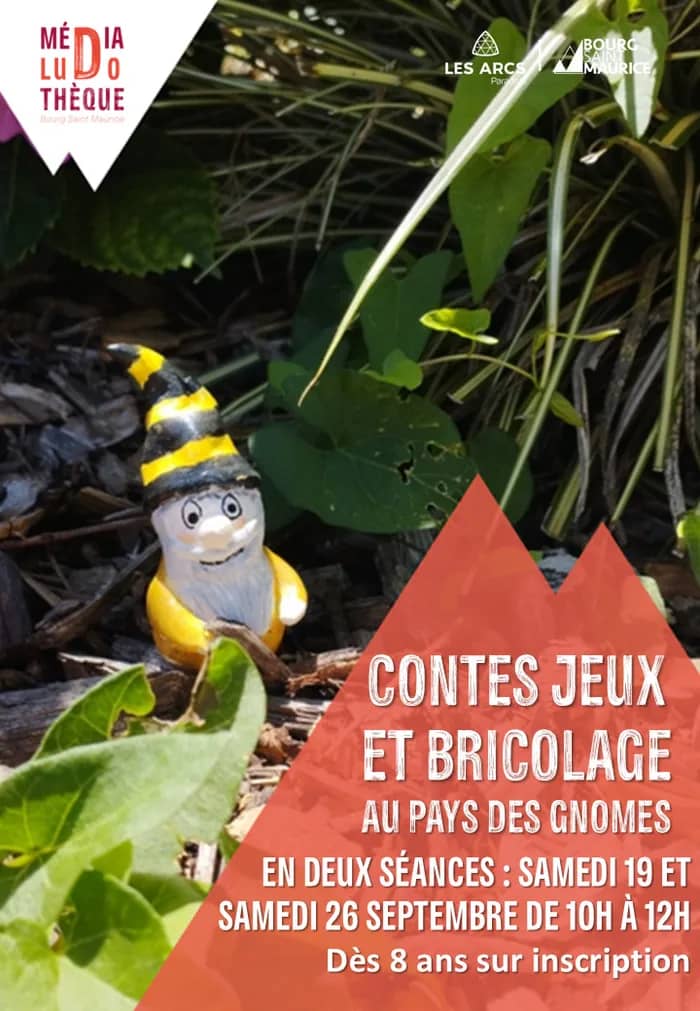 Illustration de l'événement : Conte, jeu et bricolage : au pays des gnomes