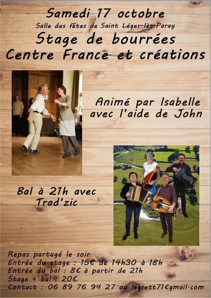 Illustration de l'événement : Stage de danse et bal trad