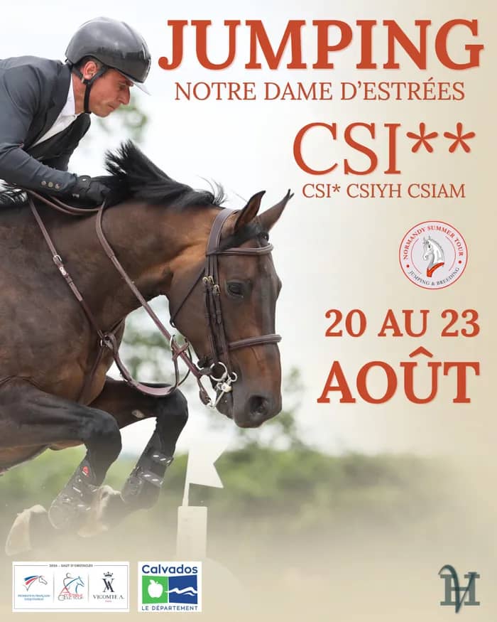 Illustration de l'événement : Concours de saut d'obstacles international