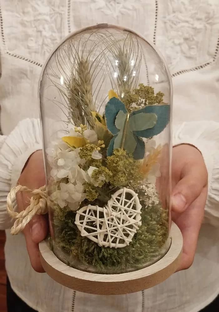 Illustration de l'événement : Atelier "Cloche décorative végétale"