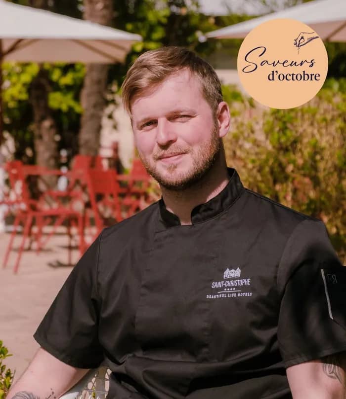Illustration de l'événement : Démonstration culinaire avec le chef Aurélien Sindicq - Saveurs d'octobre