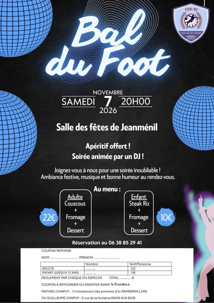 Illustration de l'événement : Bal du foot