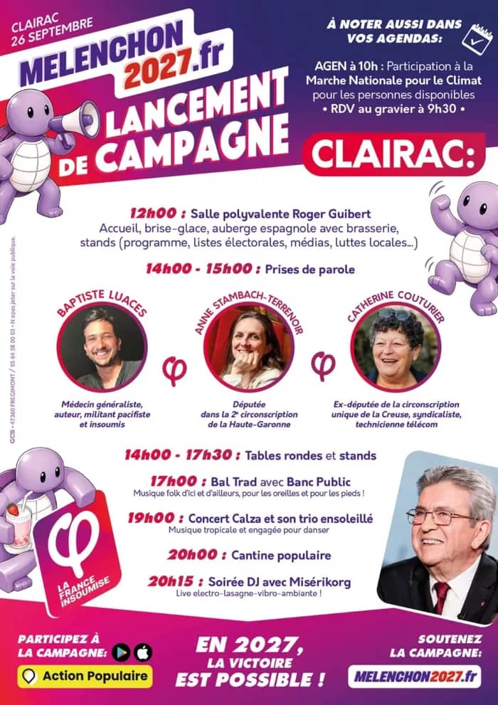 Illustration de l'événement : Lancement de campagne présidentielle
