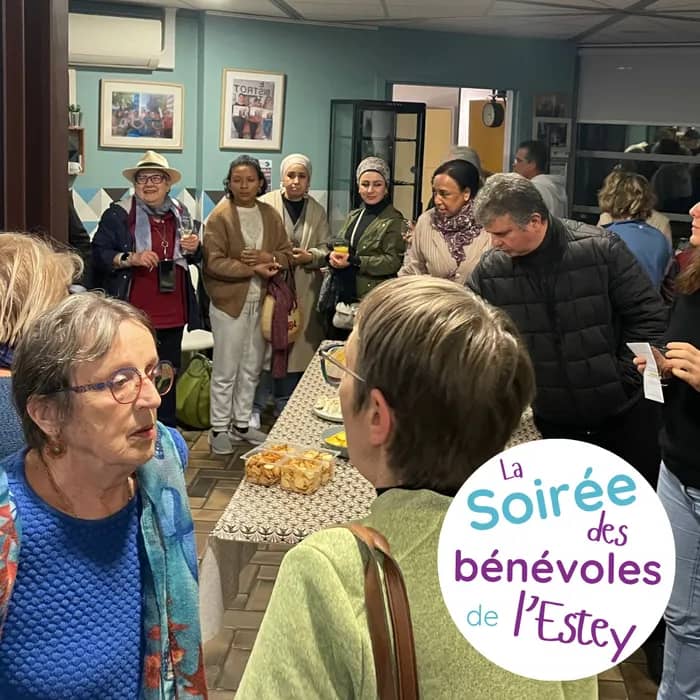 Illustration de l'événement : La soirée des bénévoles de l'Estey 🤝🏻🙋🏻♀️