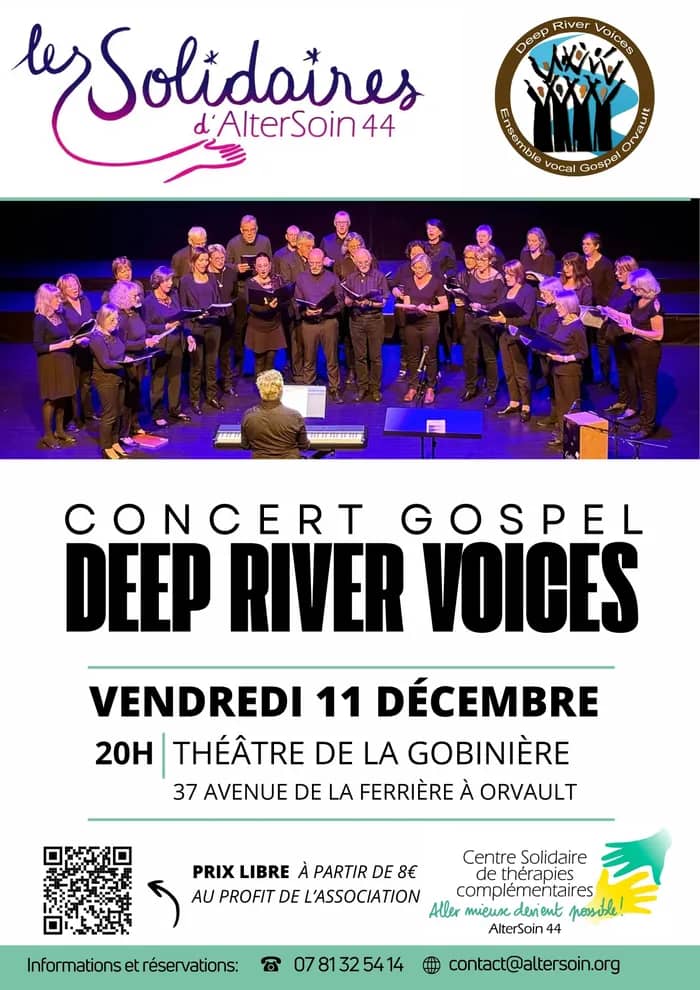 Illustration de l'événement : Concert Chorale Deep River Voices