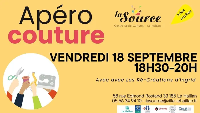 Illustration de l'événement : Apéro Couture
