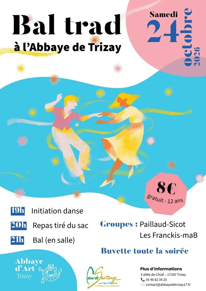 Illustration de l'événement : Bal Trad à l'Abbaye de Trizay