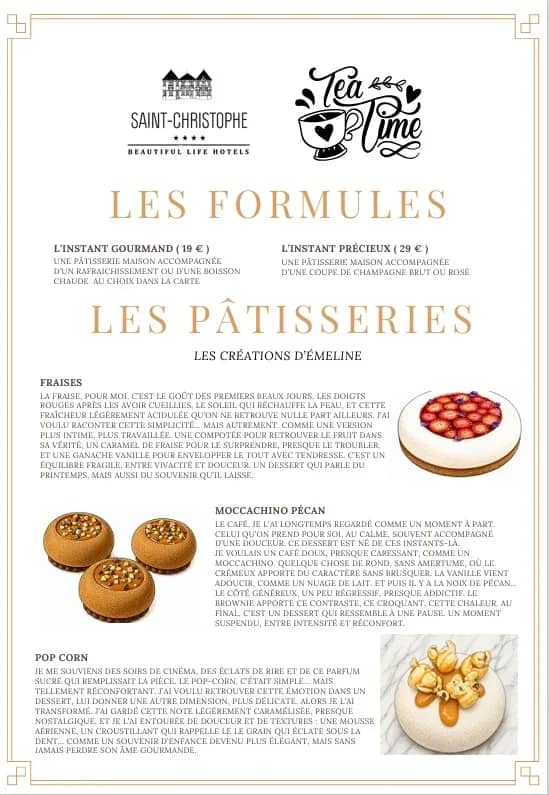 Illustration de l'événement : Tea Time à la Table du Saint-Christophe