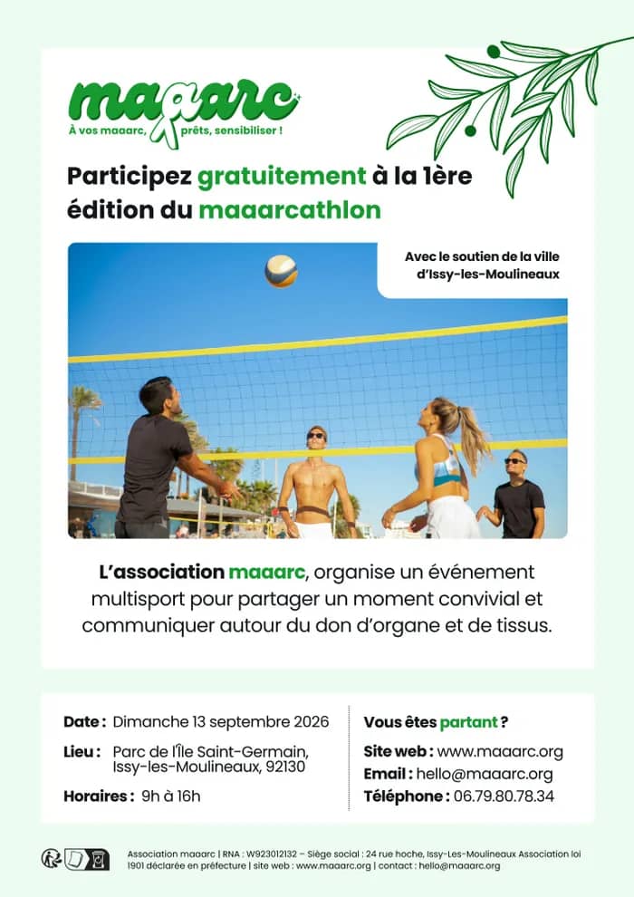 Illustration de l'événement : Participez au Maaarcathlon le dimanche 13 septembre !