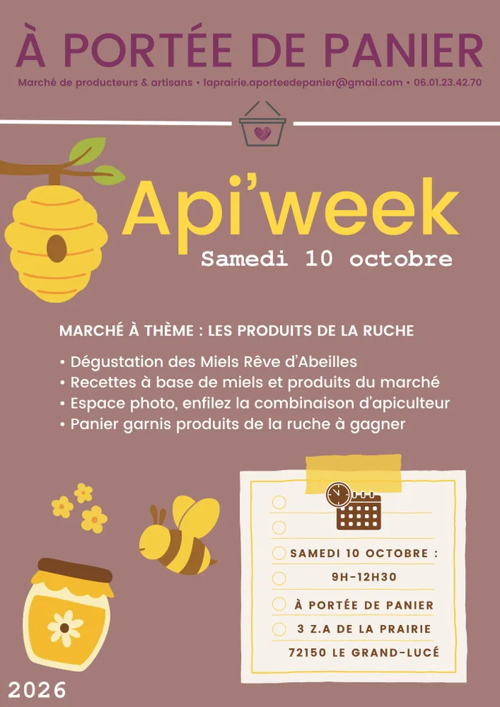 Illustration de l'événement : Marché "À Portée de Panier"