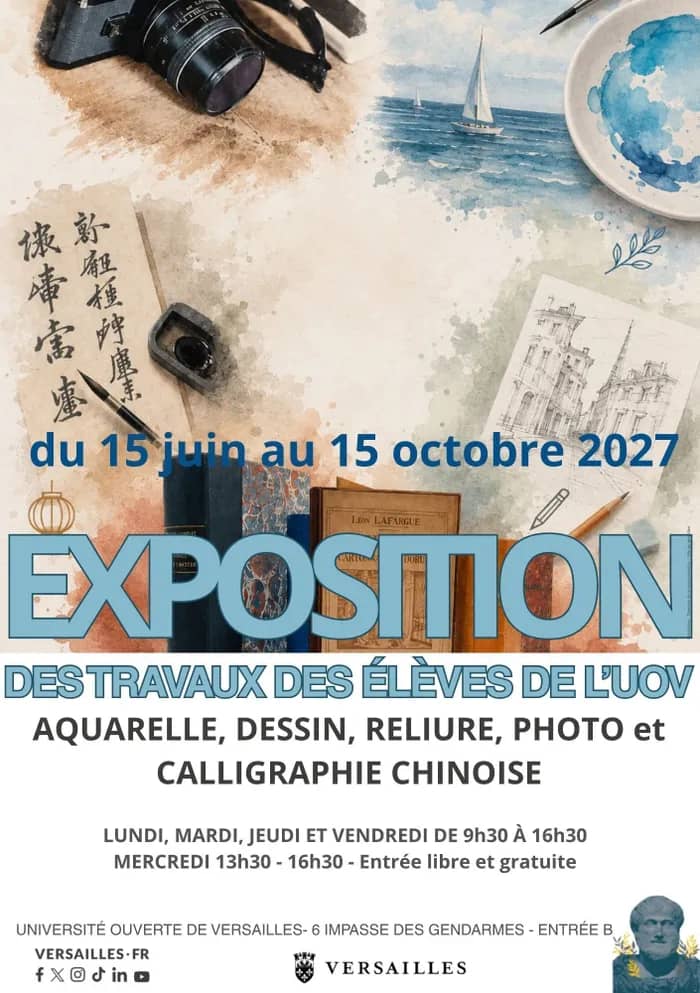 Illustration de l'événement : Exposition des ateliers artistiques de l'UOV