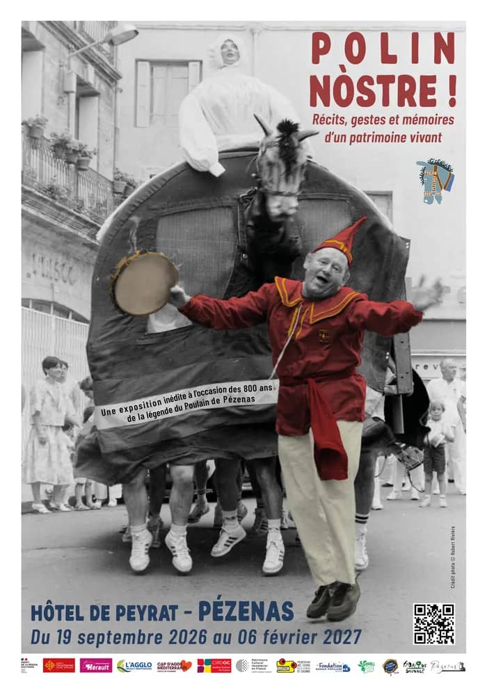 Illustration de l'événement : « Polin nòstre » - Exposition inédite à l'occasion des 800 ans du Poulain de Pézenas : Octobre 2026 - Février 2027