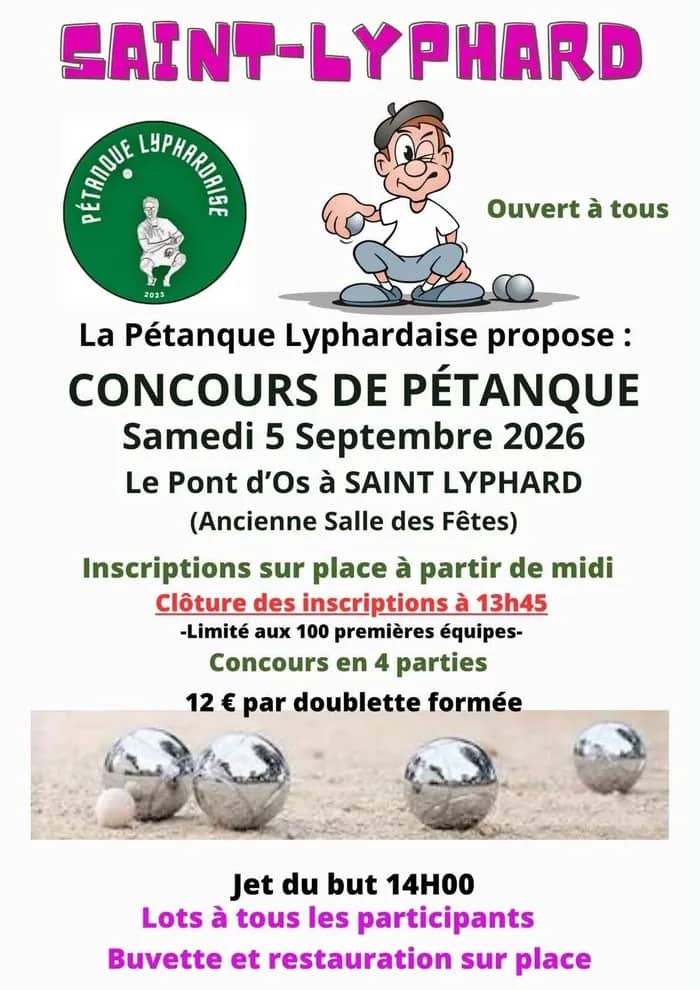 Illustration de l'événement : Concours de pétanque