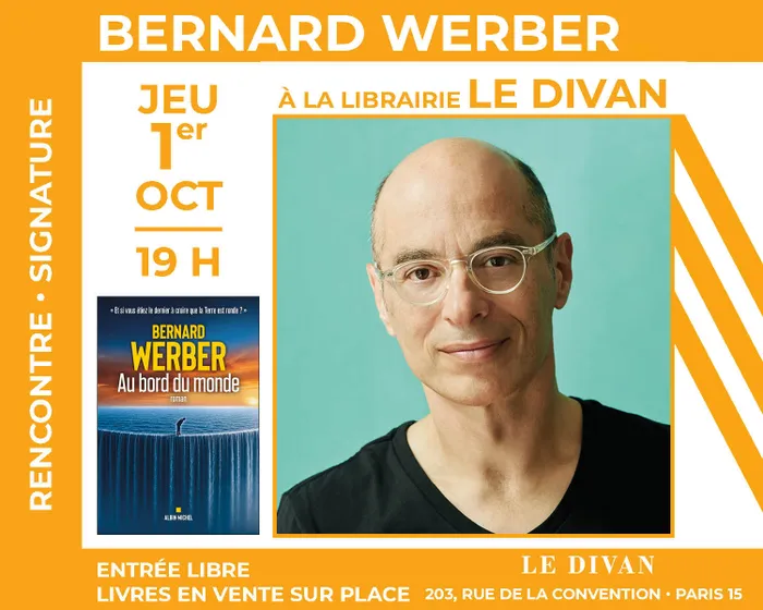 Illustration de l'événement : Bernard Werber présente « Au bord du monde »