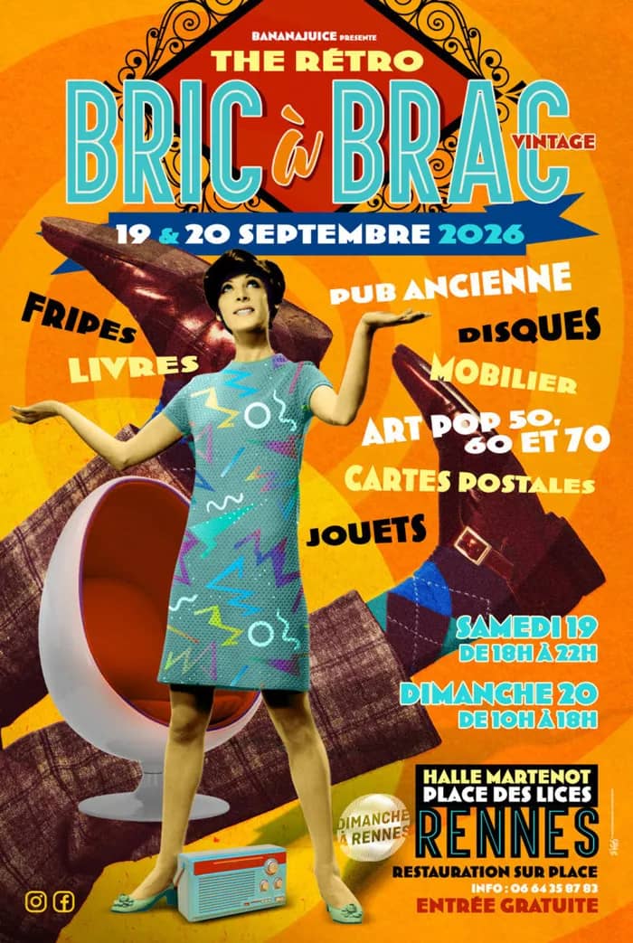 Illustration de l'événement : the retro bric à brac vintage