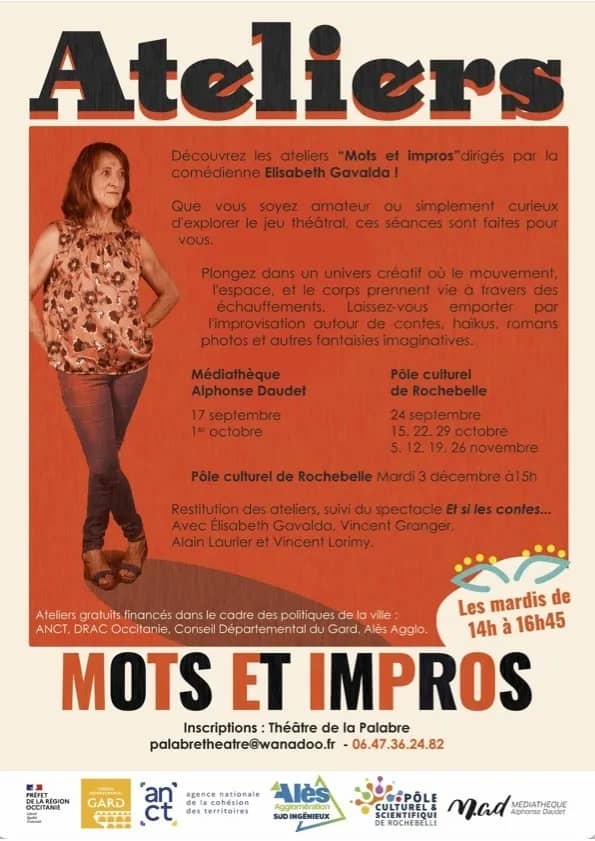 Illustration de l'événement : Mots et Impros.