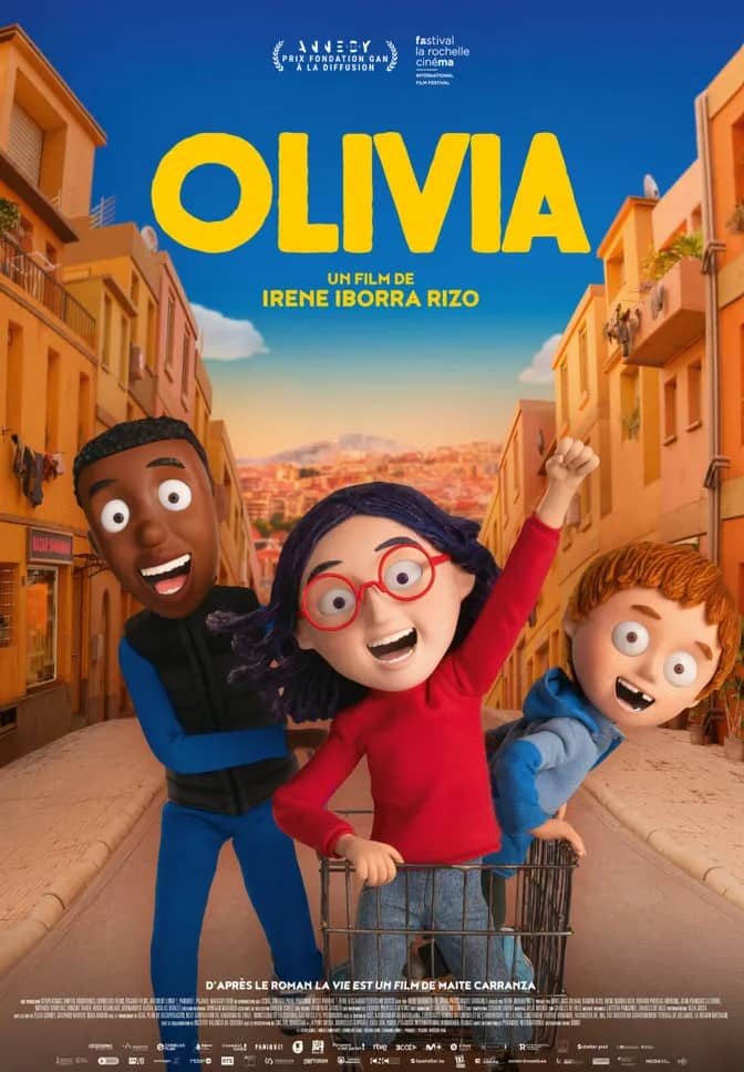 Illustration de l'événement : Ciné goûter - Olivia et le tremblement de terre invisible (2025, durée : 1h10)