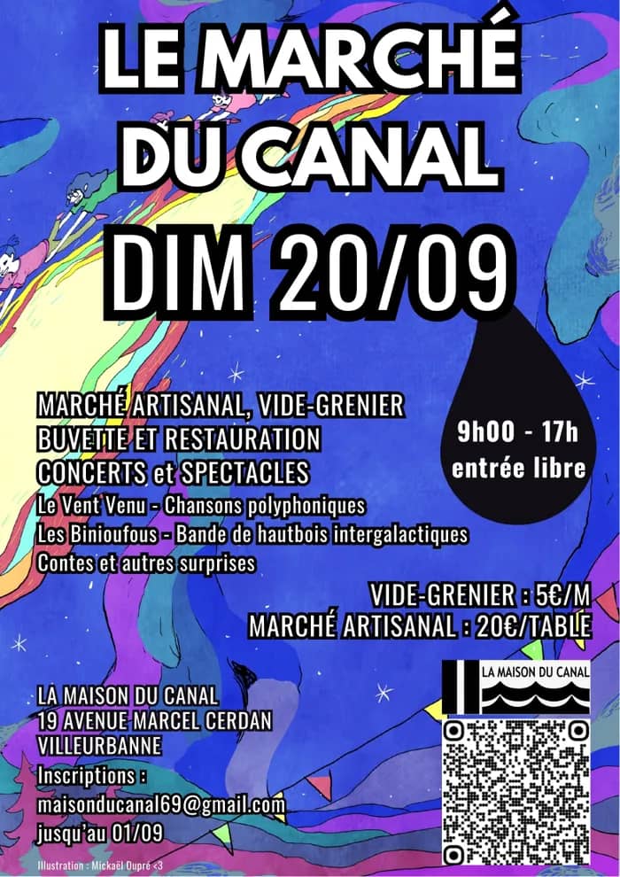 Illustration de l'événement : Le marché du canal