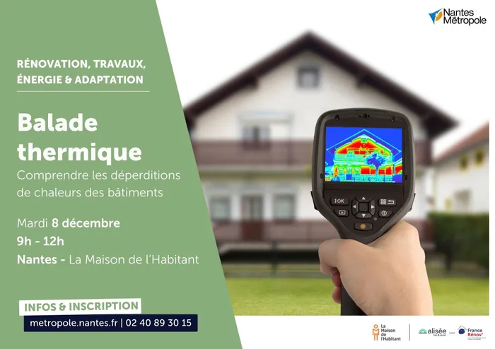 Illustration de l'événement : Balade thermique : comprendre les déperditions de chaleurs des bâtiments